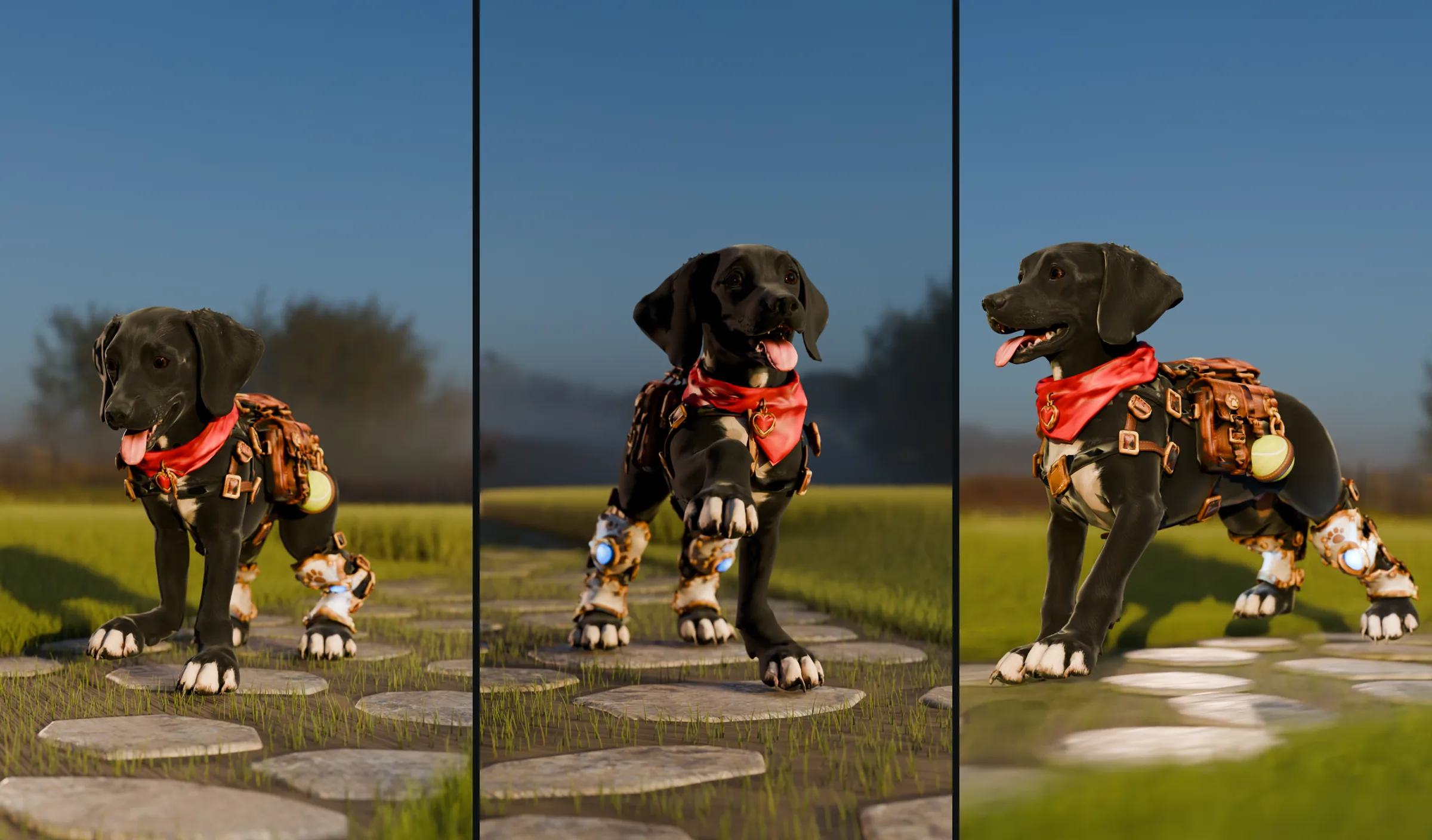Perzeo: 3D character and animation